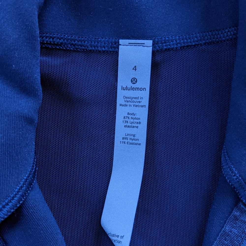 NWT Lululemon Define Luon Jacket - blue - Picture 5 of 6